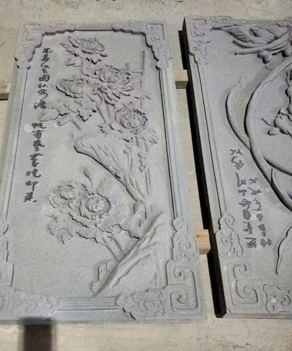 灰黑砂岩雕刻