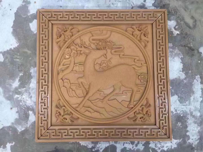 黄砂岩浮雕